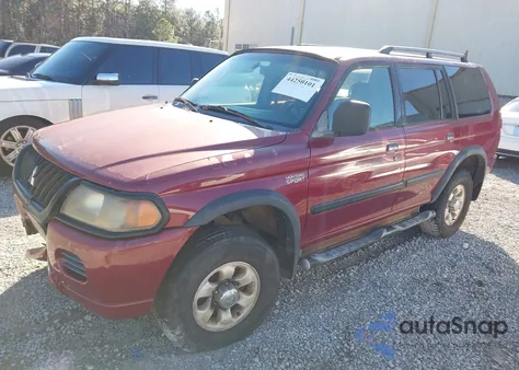 2002 Mitsubishi Montero Sport Es/Ls из США, поврежденный, VIN JA4LS21H32J063026